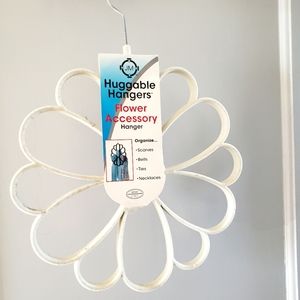 Joy Mangano White Huggable Hanger Flower